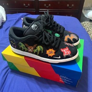 Nike Sb dunk low X Neckface😈🧬🪦⚰️